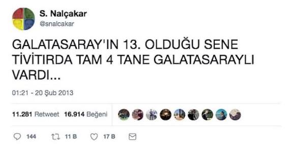 Sitedeki galatasaraylı sayısı