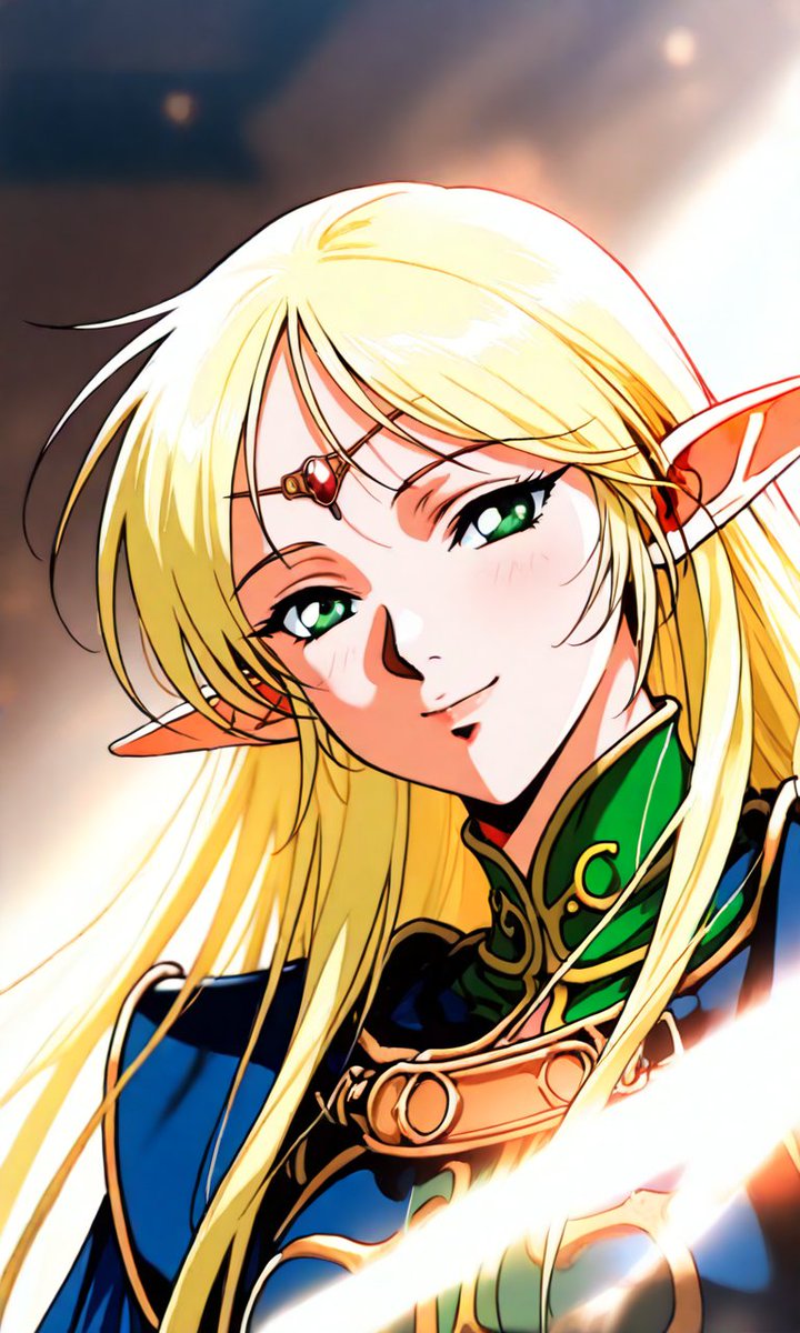 おはネイチャです😉🍙 ロードス島戦記から…😌 ディードリット💕🤗 #AI