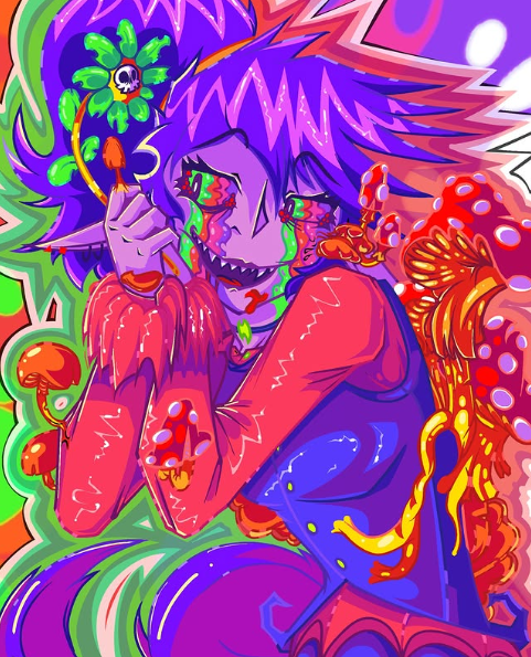 You see that stupid goblin woman? She's like this now.

Crazy shit!

#art #digitalart