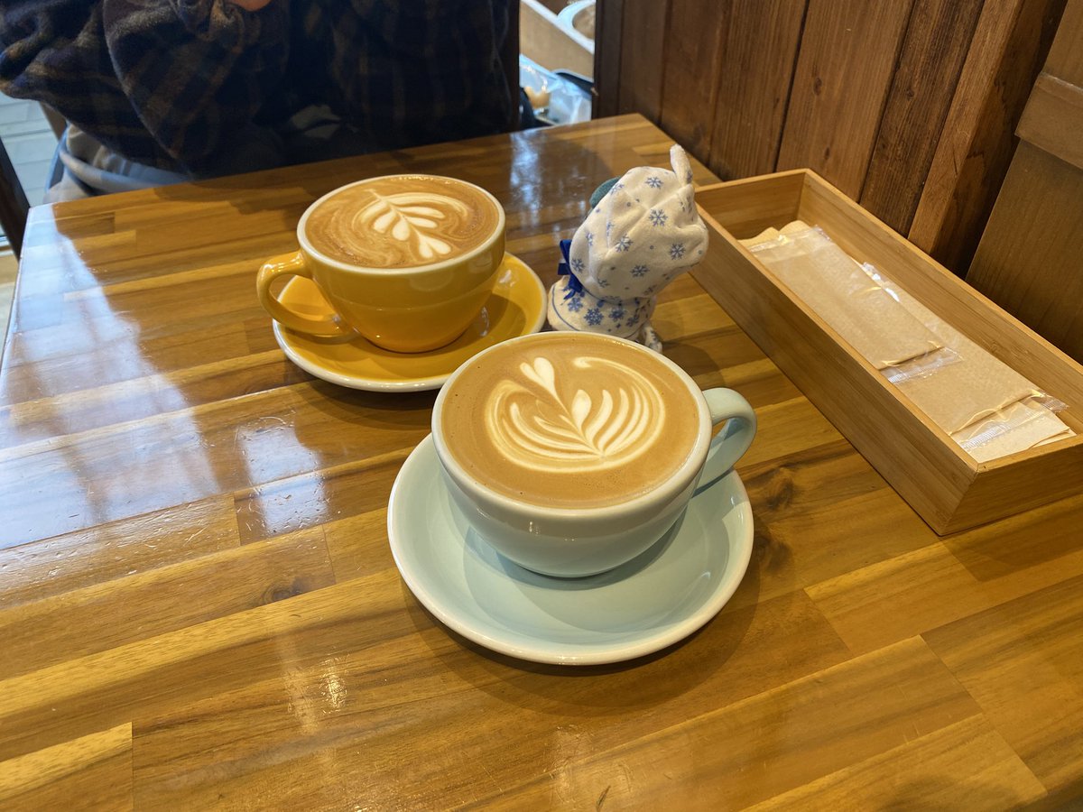 sy_gu77's tweet photo. 朝のカフェタイム
〜推し活民とともに〜 https://t.co/fPeTMct6Rc