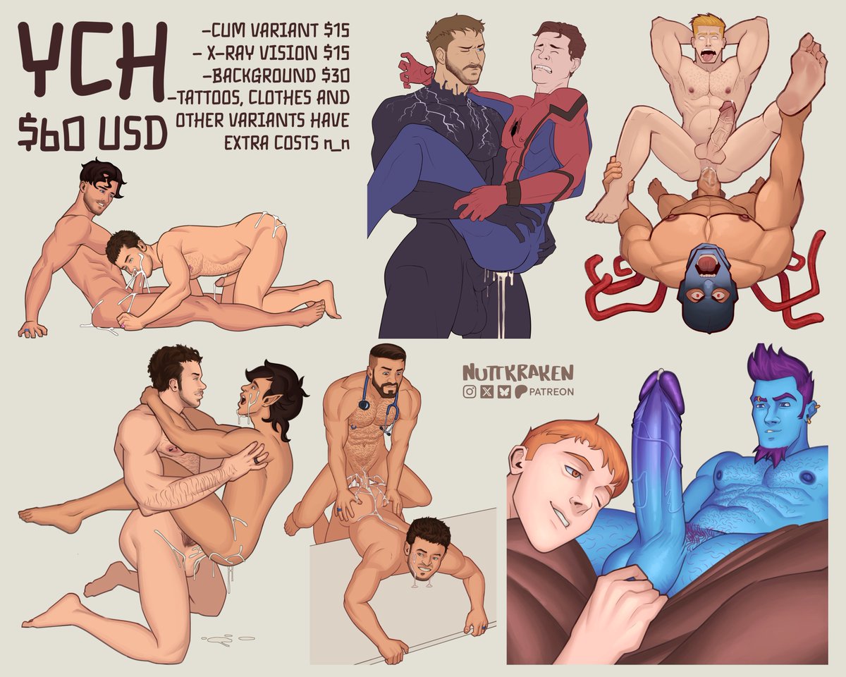 nuttkraken 🔞 COMMISSIONS OPEN tweet media