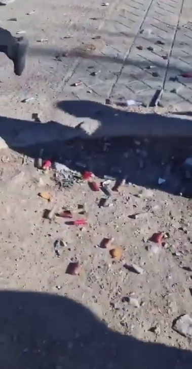 NOELreports's tweet photo. This isn’t just happening today. For days now, the IRGC, Basij and even non‑Iranian mercenary groups have been shooting at protesters with live ammunition. Footage and eyewitness reports show bullet casings scattered everywhere, for example in Tehran.

Thugs. No more, no less. https://t.co/vg00ARuRoz