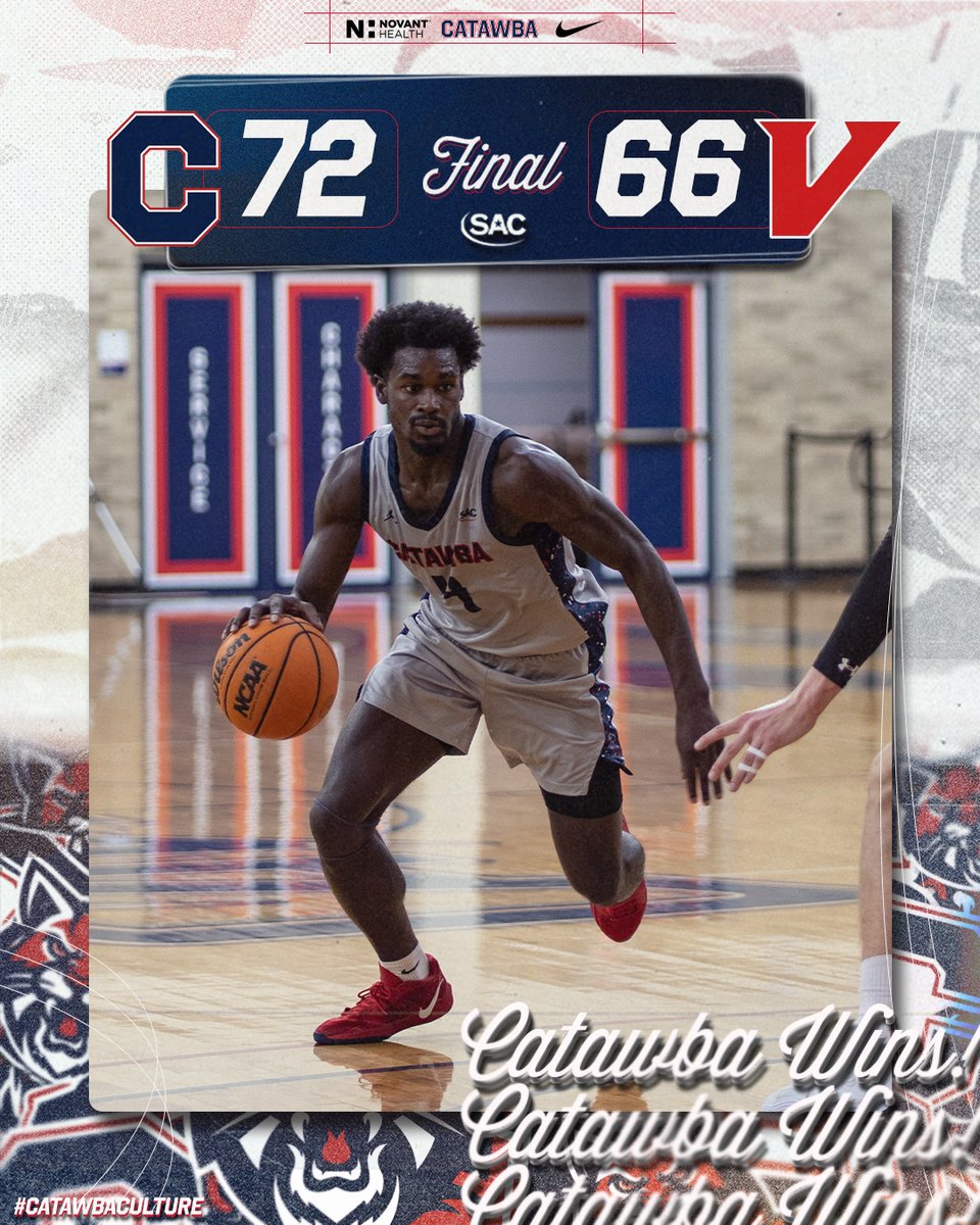 Catawba College Athletics tweet media