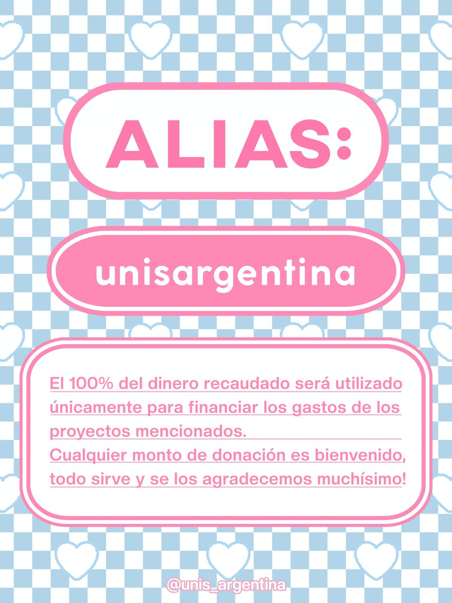 🎀 DONACIONES 🎀

¡EverAfters! vamos a estar recibiendo donaciones para poder financiar los proyectos que estamos preparando para ustedes 💗

Queremos seguir logrando más cosas y creciendo como fanclub y para eso necesitamos de su ayuda 🙌🏻🥺

🔗 instagram.com/p/DTWTEgfDpIN/…