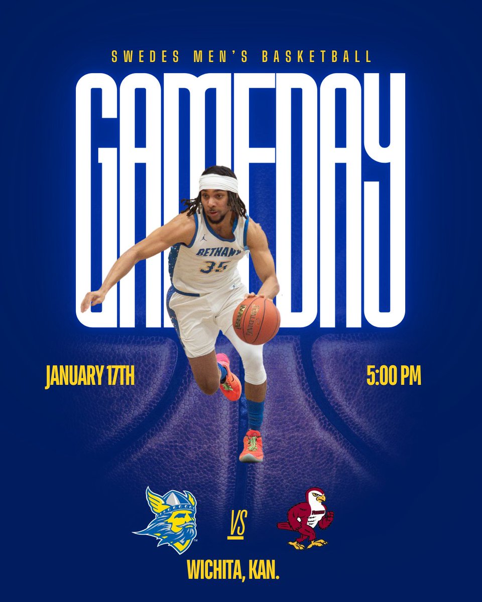 BethanySwedes's tweet image. 🏀🏀GAMEDAY🏀🏀
⭐️Men's Basketball⭐️
🆚Friends University Falcons
🏟️Garvey Center
📍Wichita, Kan.
⏰5:00 PM
💹bethanyswedes.com/sports/mbkb/20…
📹kcacnetwork.com/friends/

#RockarStockar #DalaDown #GoSwedes