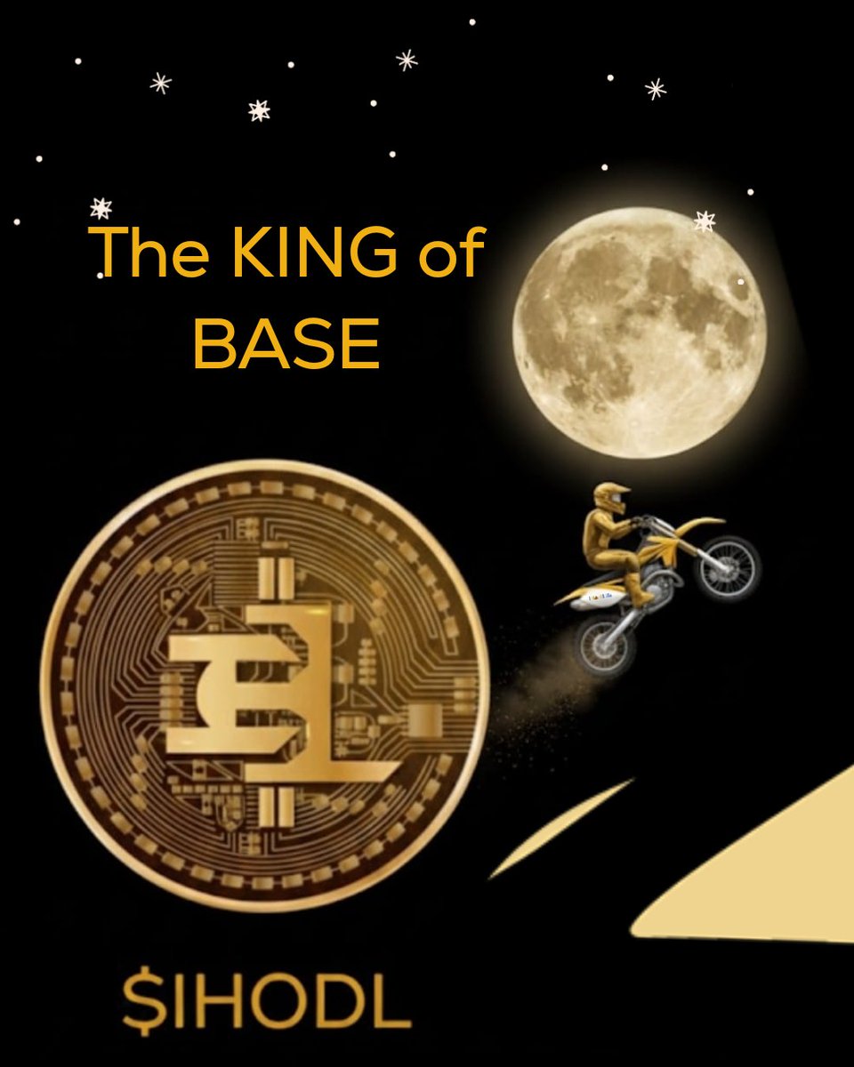Did you just moon me? 🌙 $IHODL The King of Base 👑 Reach for the stars ⭐️  @ihodllife @baseapp @coinbase #crypto #IHODL #BASE #community #web3