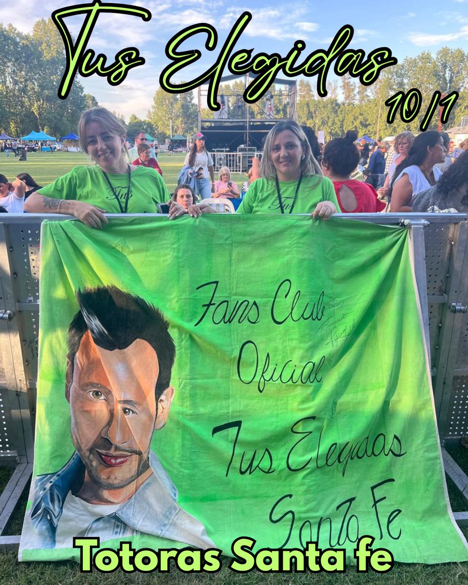 Totoras es el punto de partida 🌞
Hoy comienza la gira de verano y con ella, un nuevo recorrido para compartir, sentir y celebrar.
Siempre juntas, siempre elegidas. 💚🎶
<a href="/LucianoPereyra/">Luciano Pereyra</a>
#GiraDeVerano #Totoras #TusElegidas