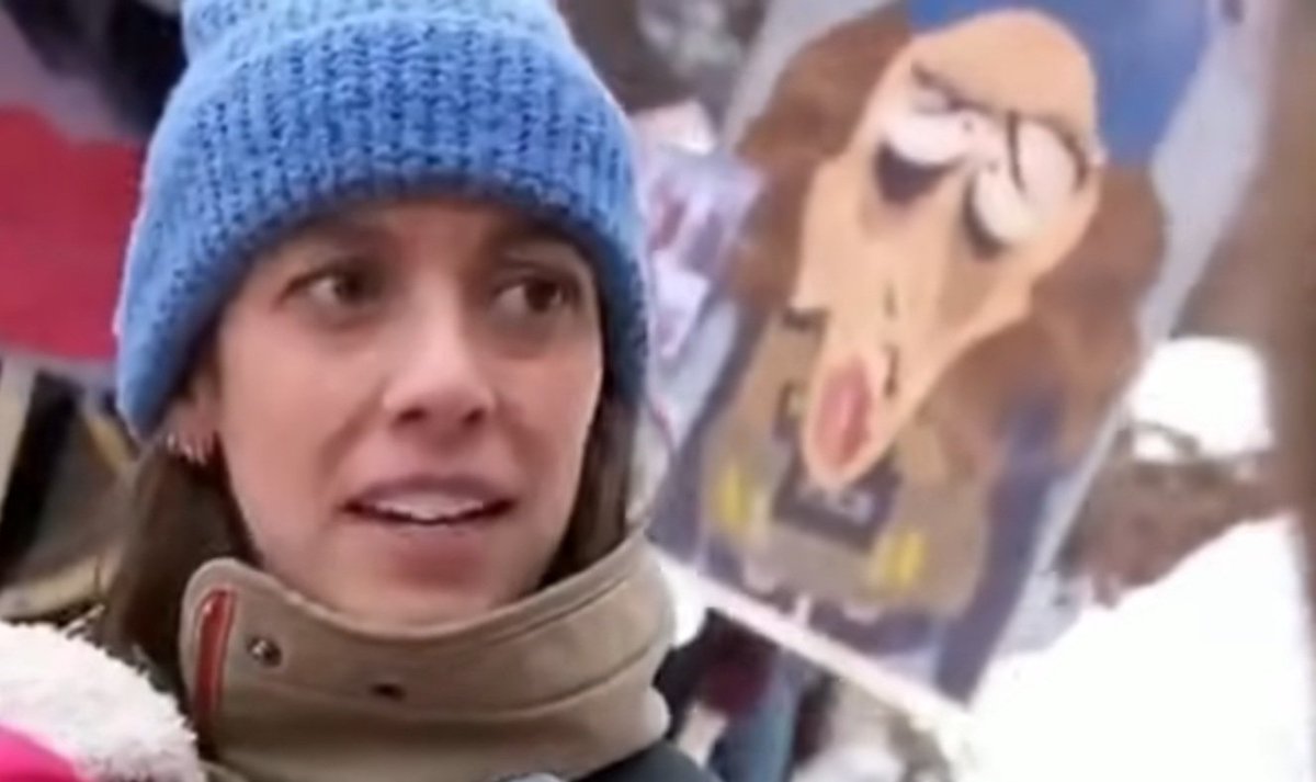 TheDisgracedVox's tweet image. Liberals are bringing their babies to the protests to act as a human shield.