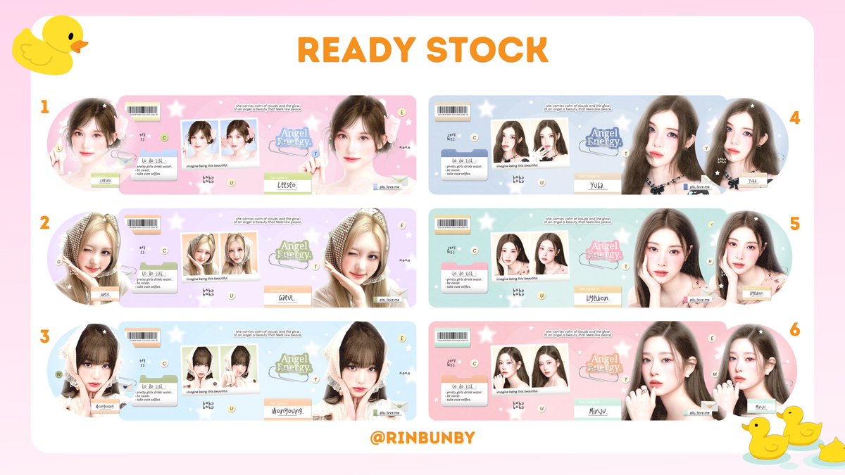 rinbunby's tweet image. help repost thankyou! 

hi shera masih avail layout ready stock cantik cantik cs dengan harga 8.OOO/each yap🍡🍥 mari jajan🥢

#zonauang 

available: 1,4,5,7,8,10,13,22,23