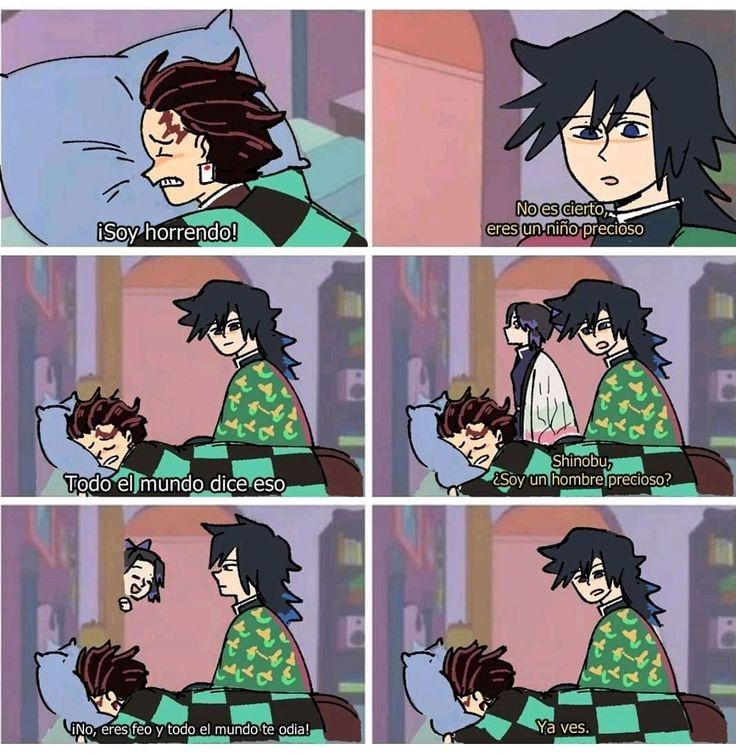 LiraBereni67235's tweet image. Para lo que dicen que kimetsu no tiene memes sin curi si tiene solo en cuestión de buscarlo jaja 😅😅