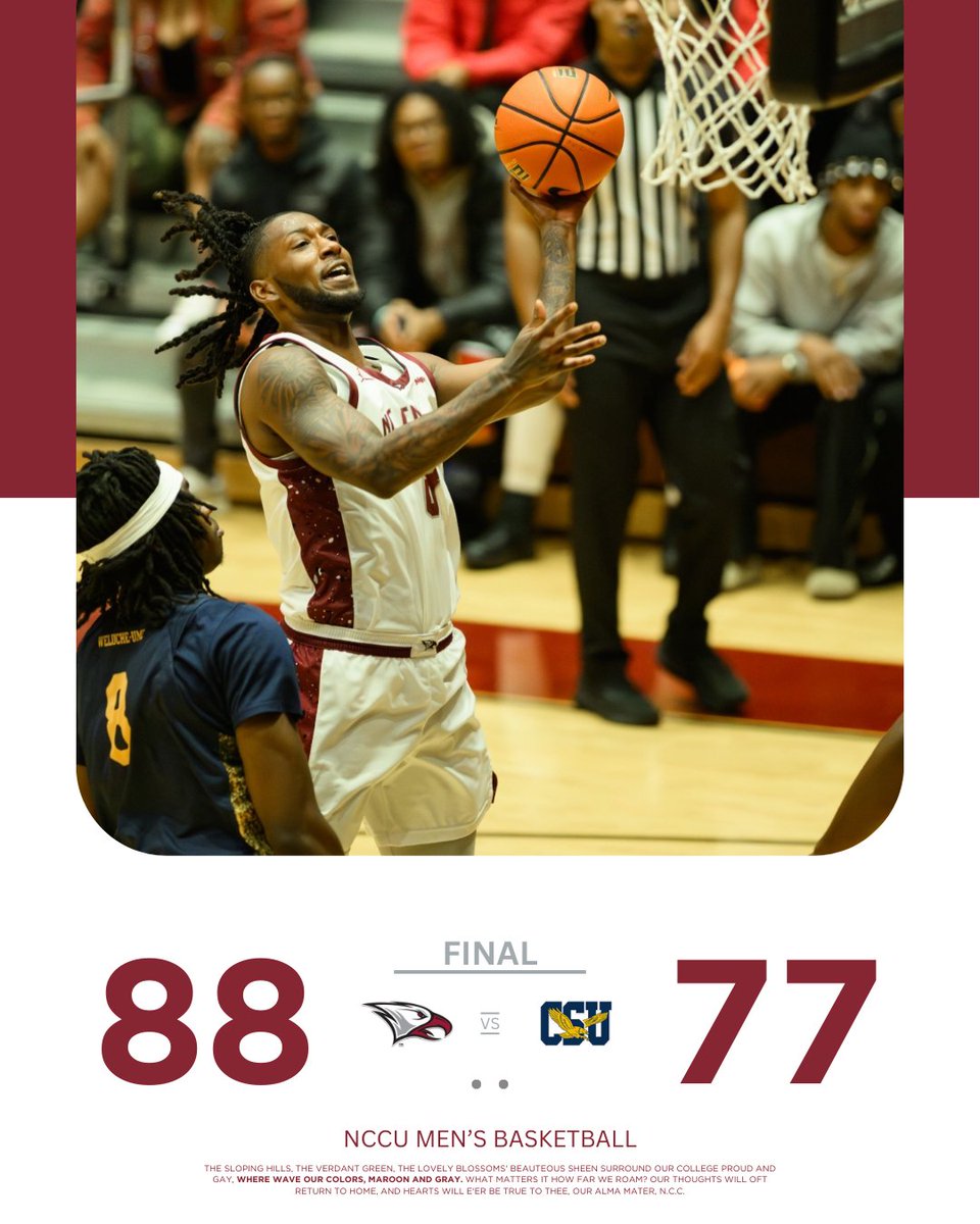 NCCU Athletics tweet media