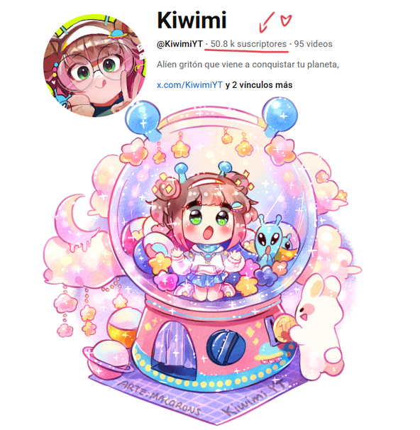✦. ──SOMOS 50K EN YT! ── .✦
Estoy tan feliz de este logro, me ah costado mucho pero se ah logrado gracias a todas las personitas que me han apoyado✨ enserio muchas gracias por tanto 🥺🤍 A pesar de que no lo logre en el 2025 creo que es un lindo logro para empezar el 2026!