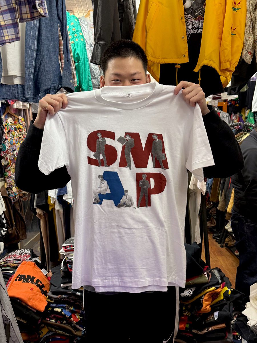 最高の90's SMAP Tシャツ旅立ってゆきました〜！ありがとうございます