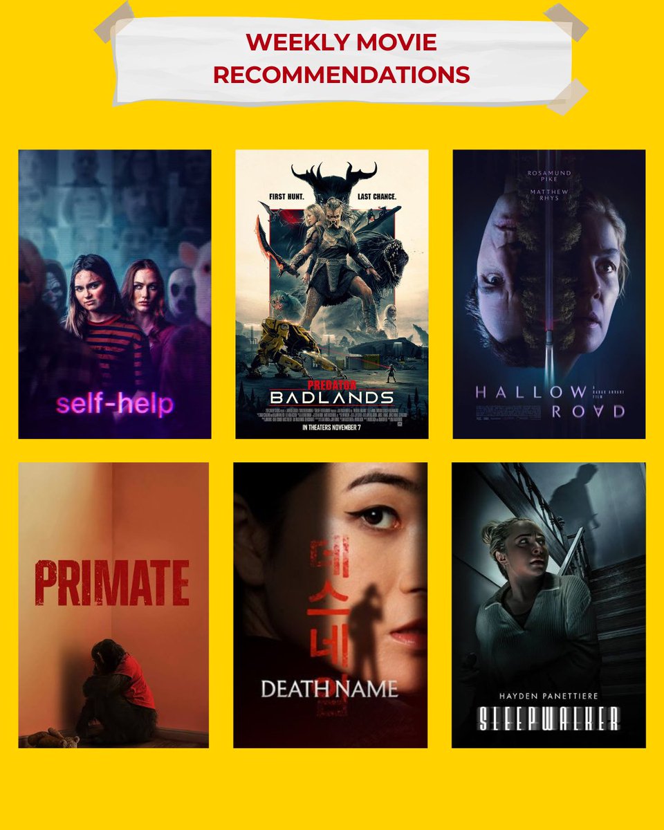 BDisgustingpod's tweet image. Here are some new horror movie recommendations!