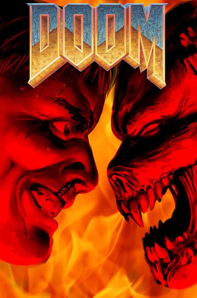 Fanmade poster for classic Doom

Art by davedozer (deactivated account)