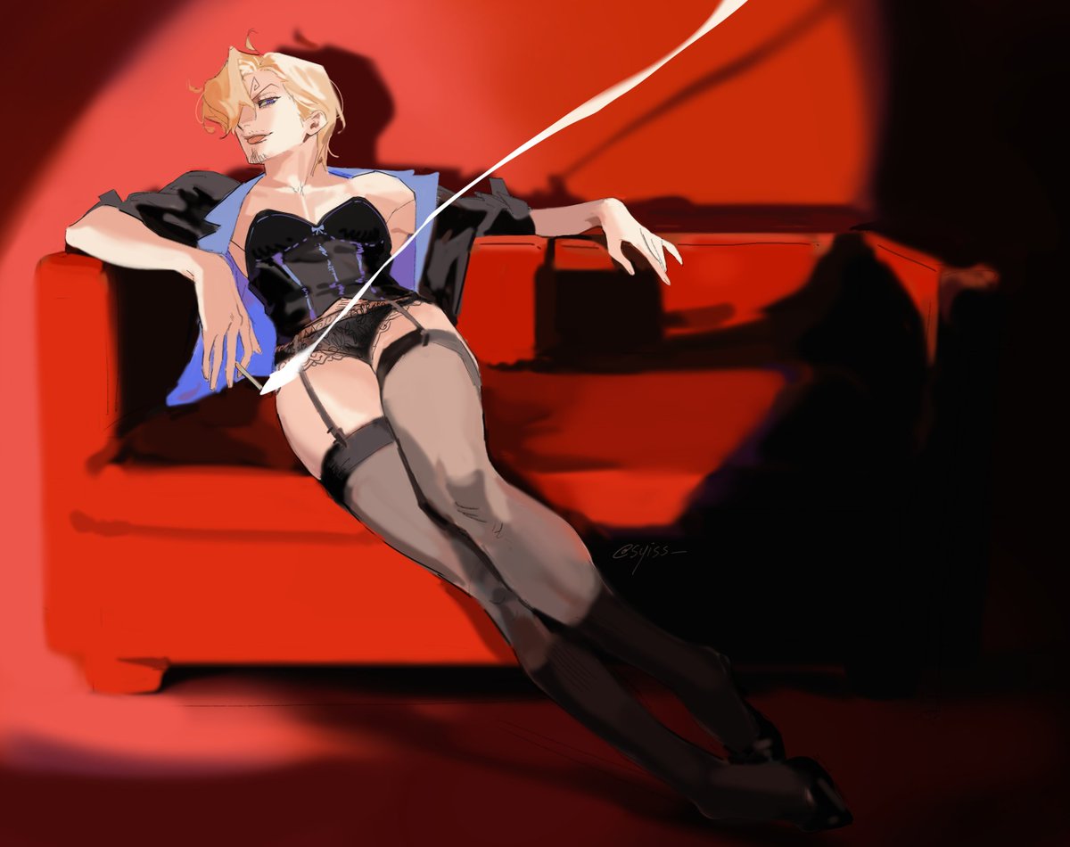 syiss_'s tweet image. sanji needs to cover up