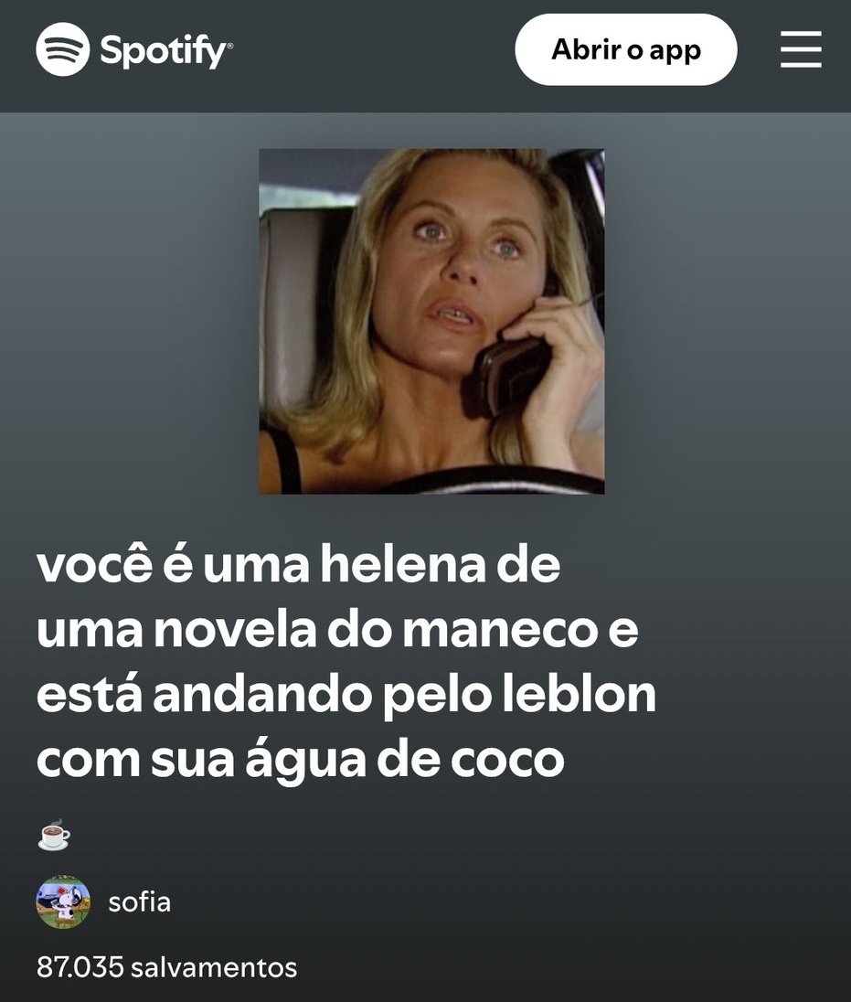 acervonovelas's tweet image. essa playlist