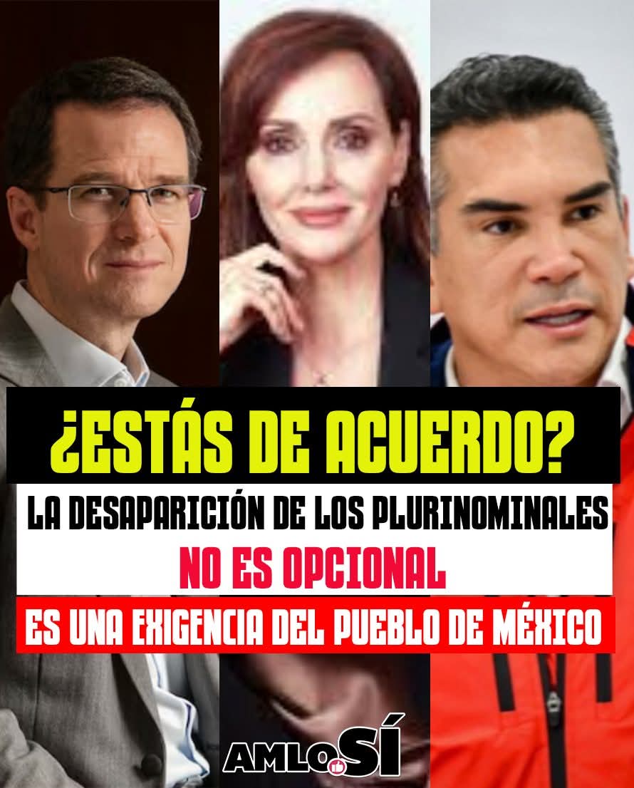 🚨 Se viene una batalla muy dura 🚨

Este mes se presentará la reforma electoral y la resistencia ya empezó.

No solo desde la oposición. También desde partidos “aliados” de la 4T.

El Partido Verde y el PT rechazan desaparecer los plurinominales y reducir el dinero a los