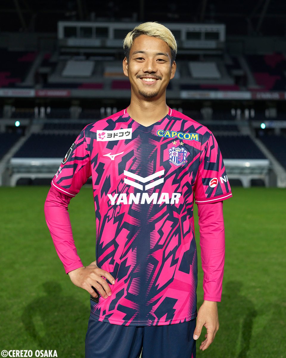 セレッソ大阪 ユニフォーム 喜田陽選手 XL寸 ◤2026百年構想リーグユニフォーム◢ No.5 #喜田陽 選手 ご購入は