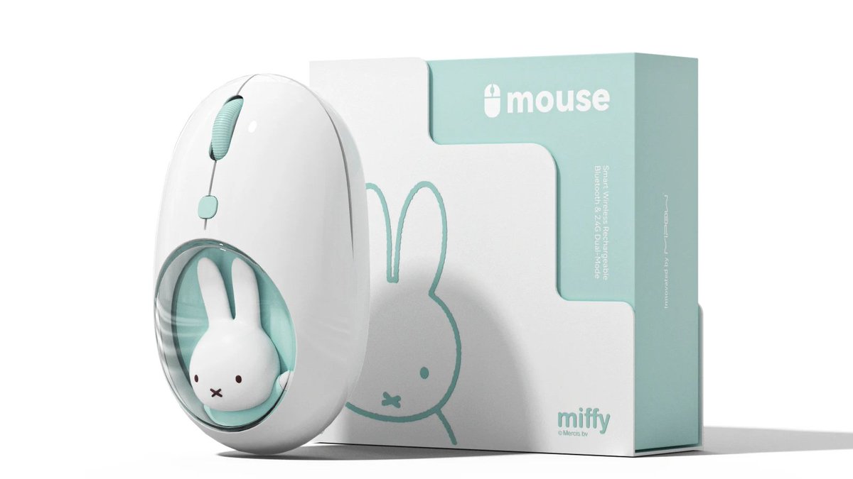 KawaiigamingT's tweet image. たまご型のドームの中にミッフィーがちょこんと座る姿が可愛すぎます…💕

Bluetooth/2.4G 対応
静音仕様🖱️ 

Amazonでも登録されたばかりの新作🆕✨️

🔗リンクは⤵️💬ツリーへ🎶

#ミッフィー #Miffy