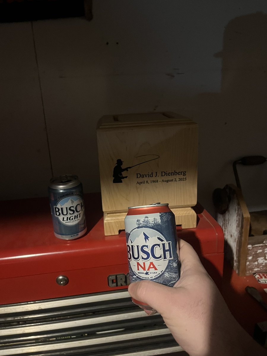 Pregame Beer with Dad. 🐻⬇️