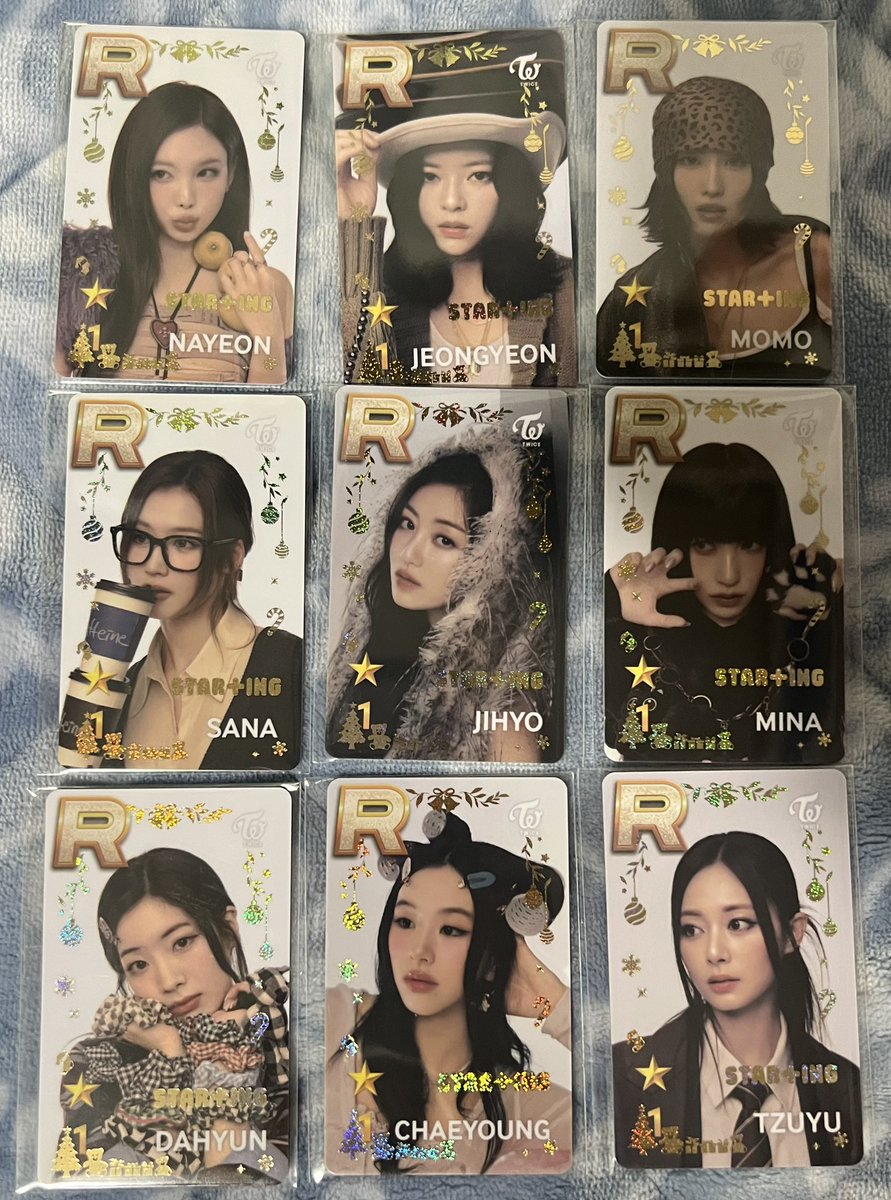 ついに届いたXmasのssjypリアルカード✨️ みんな可愛すぎる🥰 個人的