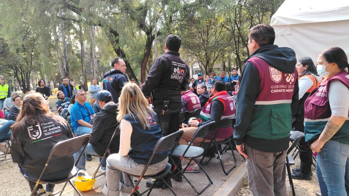 Secretaría de Gestión Integral de Riesgos y PC tweet media