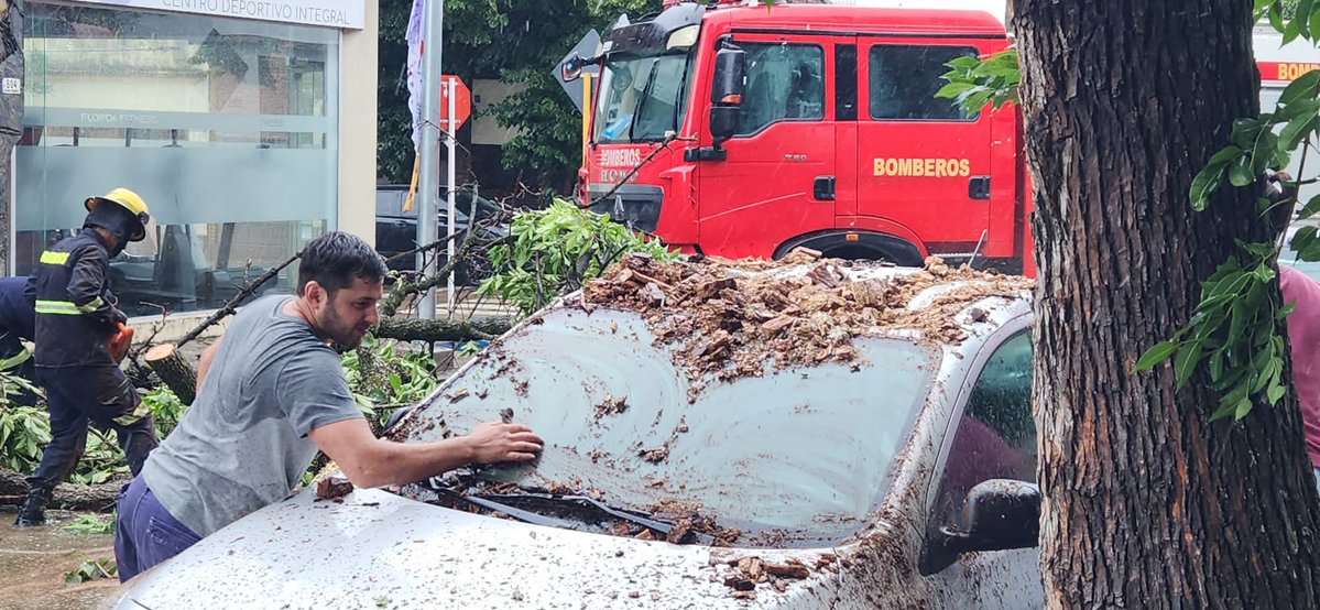 #Uruguay #Ciclon |  Destrozos en Florida #Uruguay Fotos