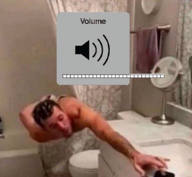 lady gaga: saw your face and mine
me in the shower: