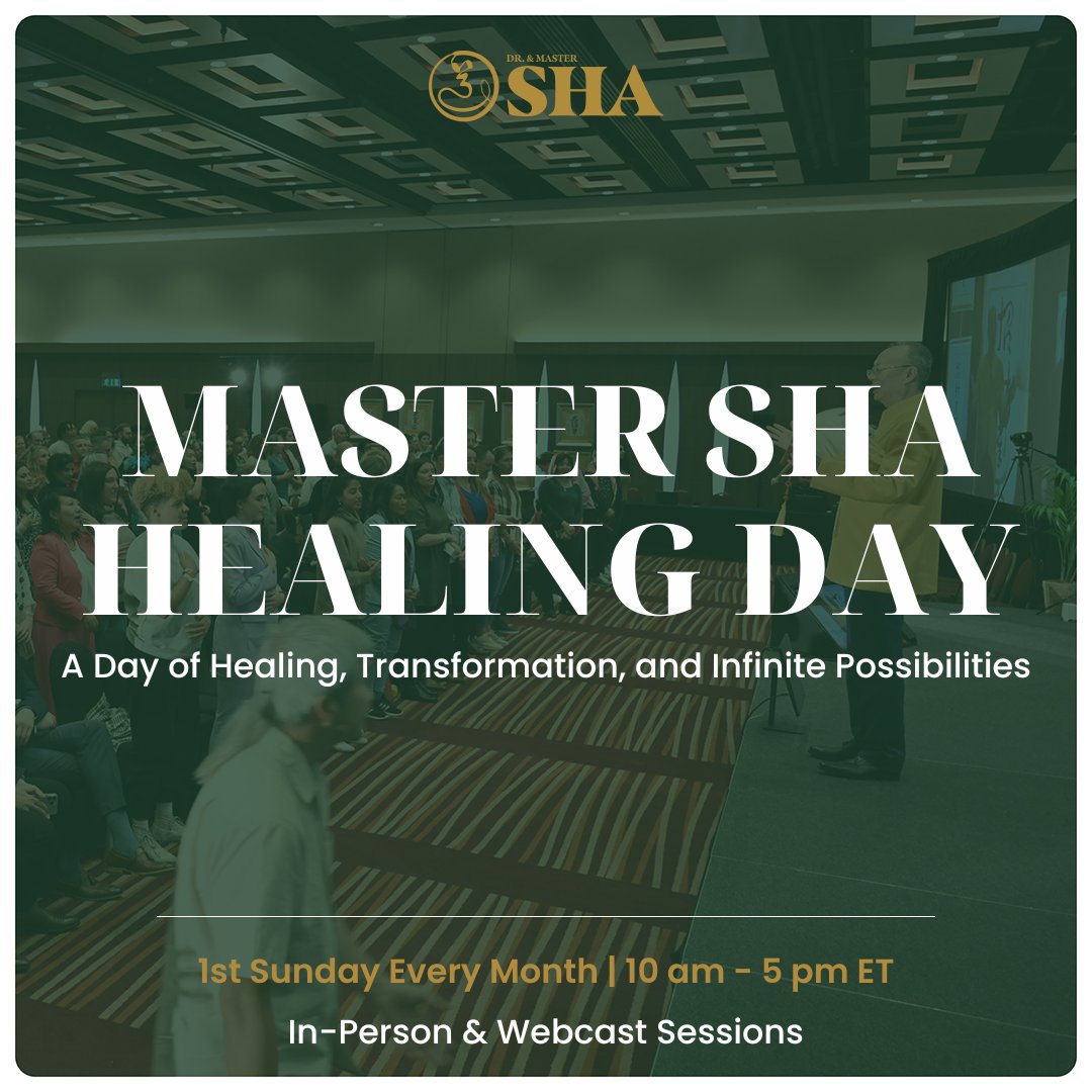 Dr. &amp; Master Sha is a Tao Grandmaster, World Renowned Healer, 11-Time New York Times Best-Selling Author, and a Globally Celebrated Healer who has touched the lives of millions. bit.ly/3LcwojM