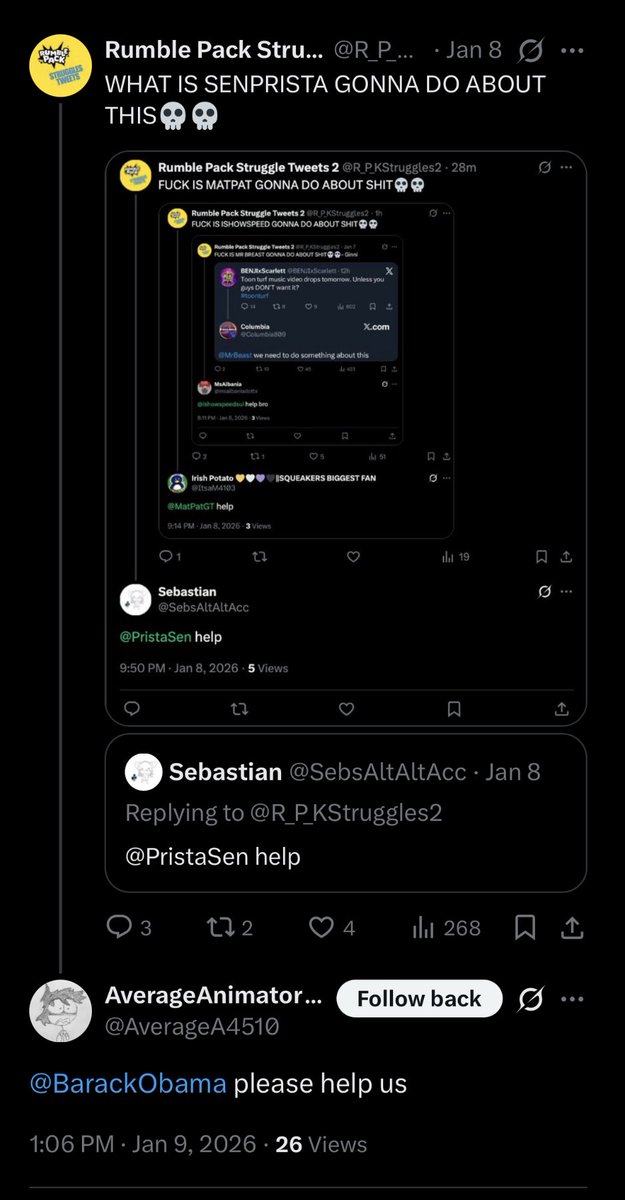 HE AINT THE PRESIDENT ANYMORE THE FUCK IS HE GONNA DO ABOUT THIS SHIT💀💀