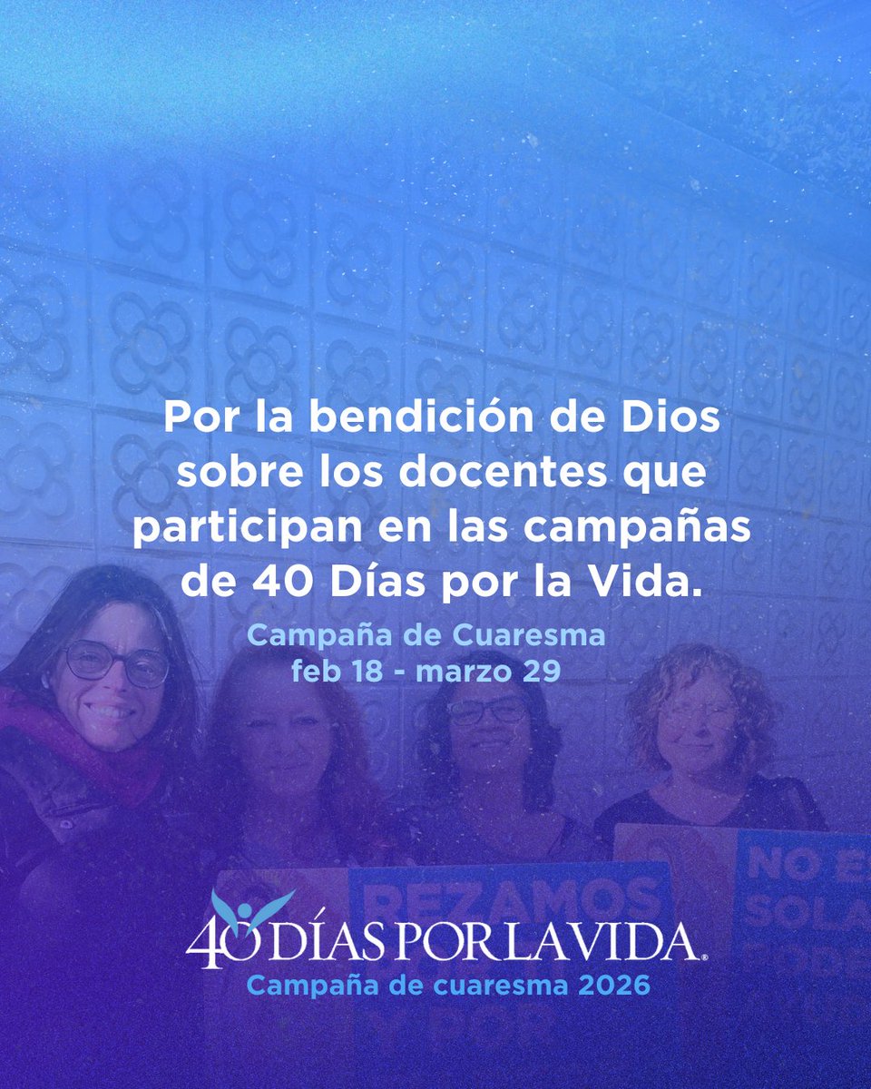 Ya estamos a escasos días de iniciar nuestra campaña de Cuaresma. Dios te llama a salvar vidas y almas. 
Encuentra tu campaña más cercana aquí: 40daysforlife.com/vigil-search.a…