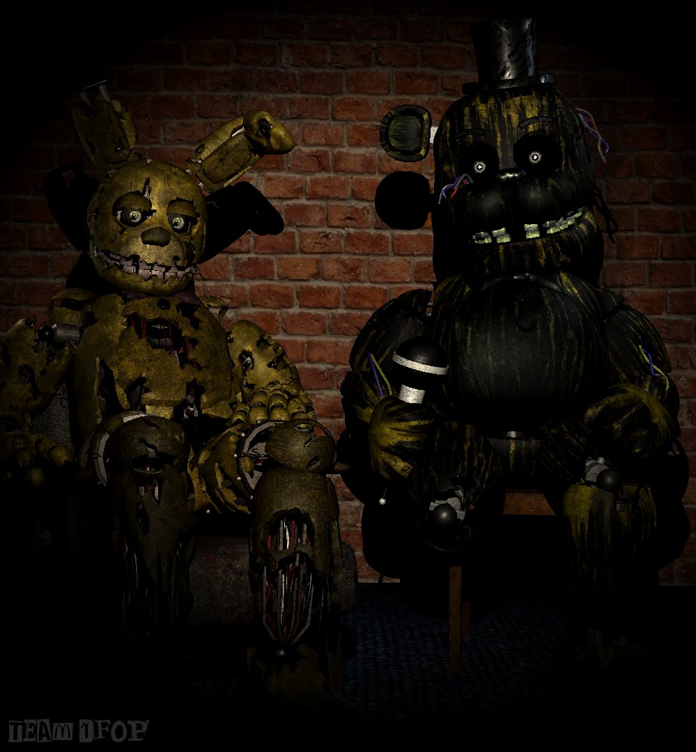 OptimizePackP3D's tweet image. D.F.O.P. FNaF 3 - More progress! 

Rotten Springbonnie and Phamtom Freddy

SpringTBonnie: Project FNaF 
Phamtom Freddy: U.F.M.P.
