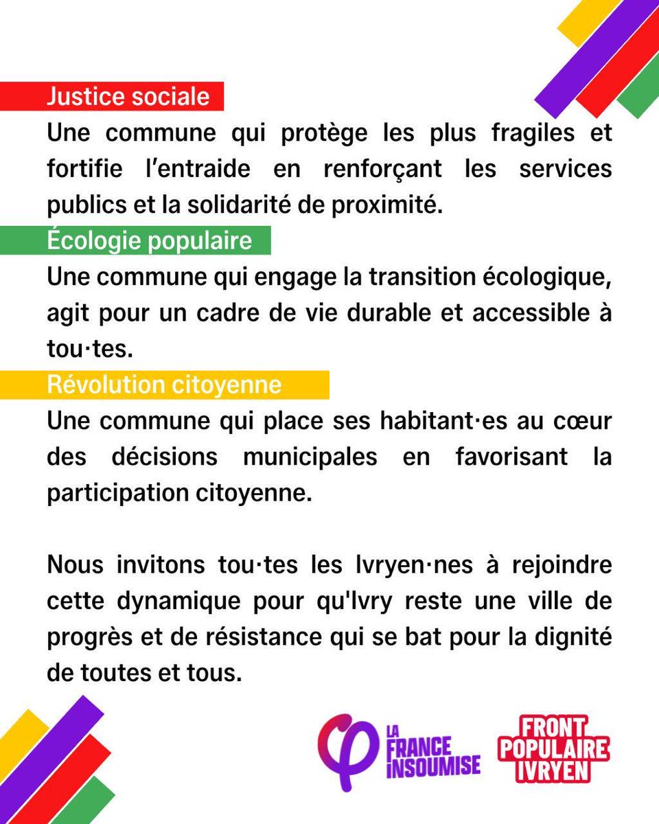 La France insoumise Ivry-sur-Seine tweet media