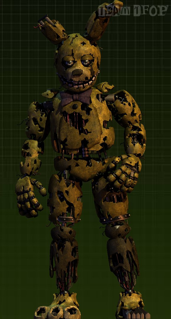 OptimizePackP3D's tweet image. D.F.O.P. FNaF 3 - More progress! 

Rotten Springbonnie and Phamtom Freddy

SpringTBonnie: Project FNaF 
Phamtom Freddy: U.F.M.P.