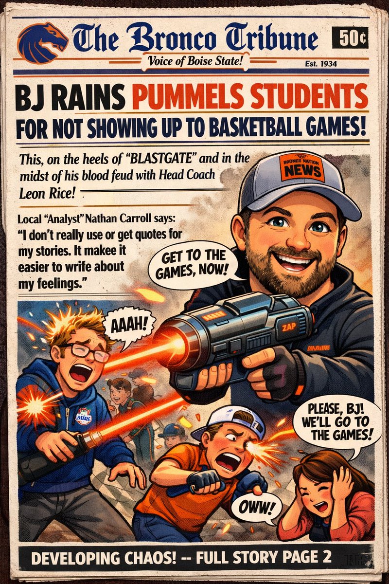 thejeffbaker's tweet photo. #Blastgate moves into Day 3 and now students are suffering the wrath!!! Details at 10. 😂😂😂 A little levity goes a long ways. https://t.co/xvQ9MzdhJc