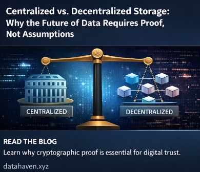 Michell90490911's tweet photo. For years we trusted centralized data storage without real verification. Decentralized storage changes everything by using cryptographic proof instead of promises, making data transparency, integrity, and accountability verifiable for everyone.

@DataHaven_xyz https://t.co/yKkZCHodHT