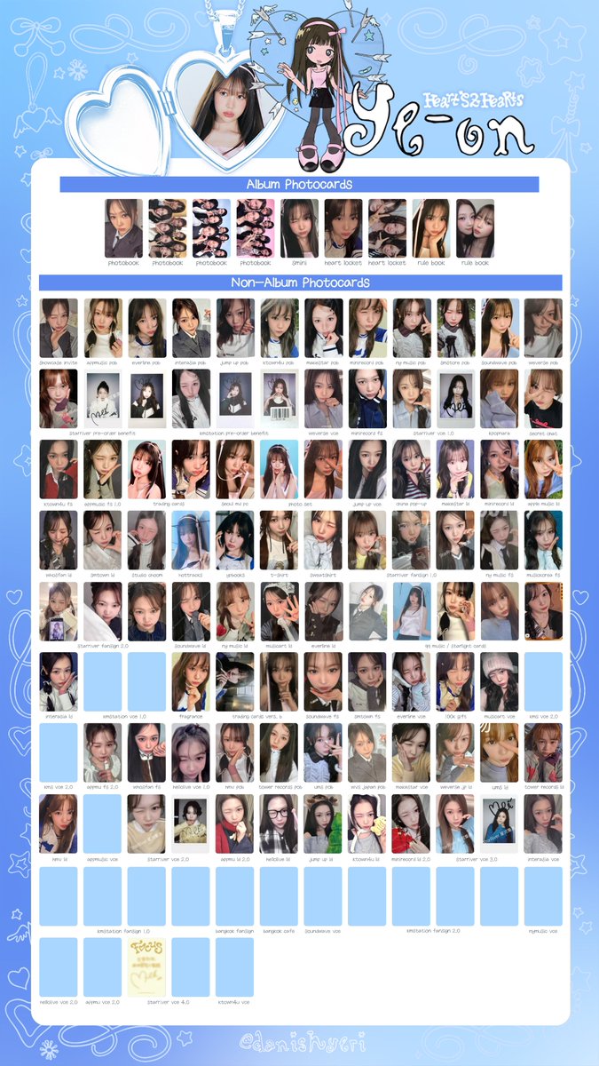updated: hearts2hearts ot8 'focus' mini album photocard template
