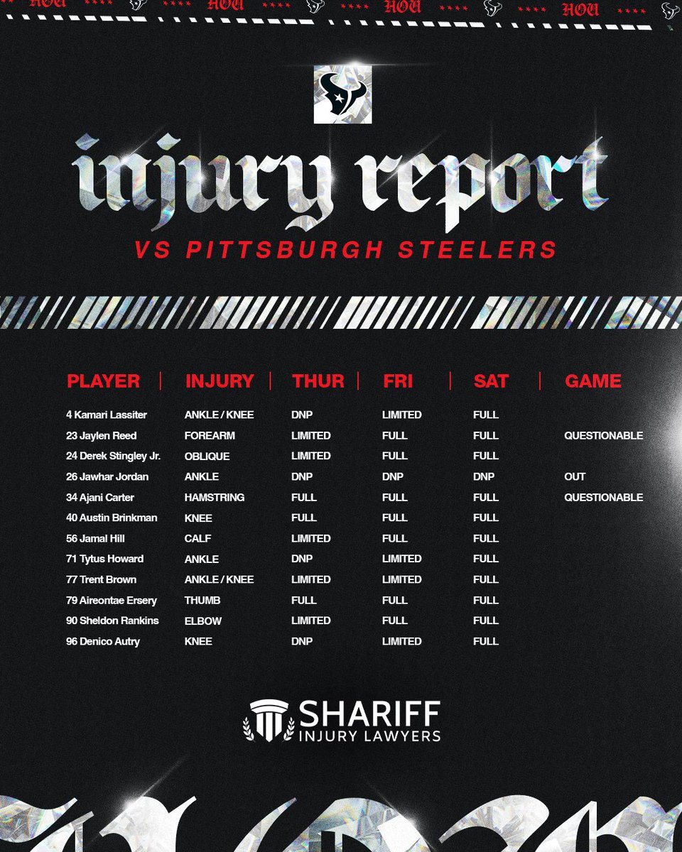 Houston Texans PR tweet media