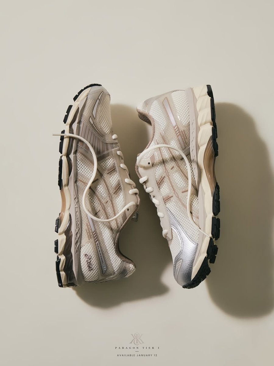 Ovrnundr's tweet photo. Kith x ASICS Gel Kayano 12.1
"Elevation to Quartz" ⏳

• $170
• January 12th https://t.co/2nv19PrBiI