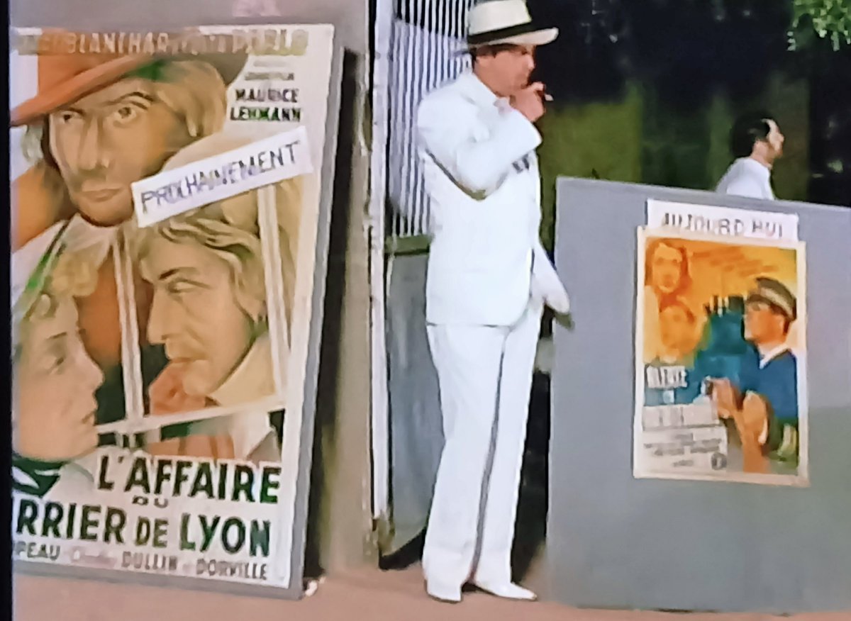 Coup de torchon(1981)
#BertrandTavernier
L'Affaire du courrier de Lyon (1937) 
#MauriceLehmann #ClaudeAutantLara #filmWithinAfilm