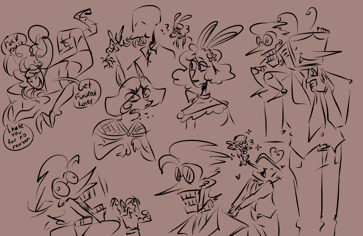 FisherTriangle's tweet photo. aaand some more random doodles https://t.co/b8xP3cL8OZ