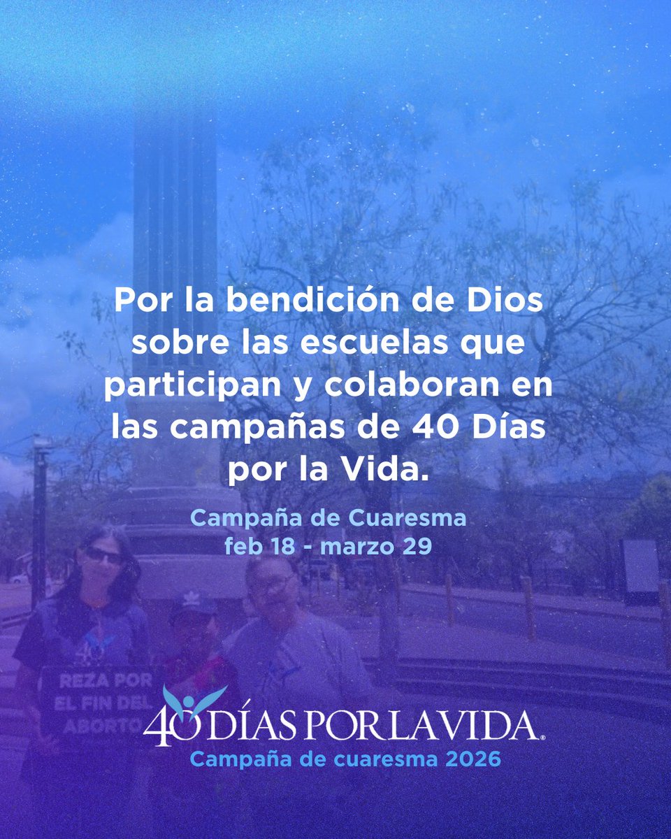 ¡A 3 días de la campaña! 
¿Y tú ya estás listo con tu turno de oración?
Busca a tu líder local aquí: 40daysforlife.com/vigil-search.a…