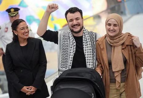 JCAndersonNYC's tweet image. In a recent interview, your friend Mahmoud Khalil used the term “we” when referring to Hamas