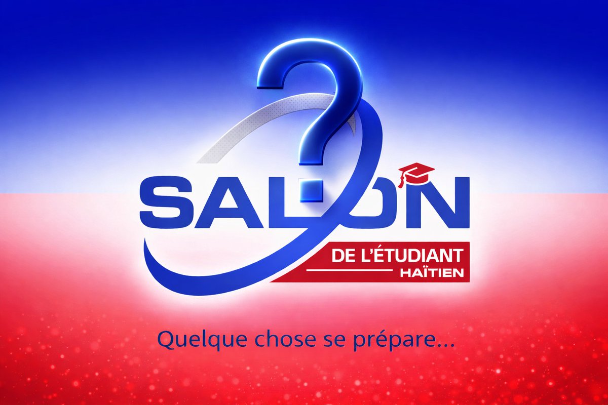 TheGabrielStan's tweet photo. Tu te poses des questions sur ton avenir ?
Nous aussi… et les réponses arrivent.
Parce que chaque grand parcours commence par une question.
https://t.co/SI9Fl8p4mN
https://t.co/yBucljstRk
#salondeletudianthaitien https://t.co/XsJAqPYEUn