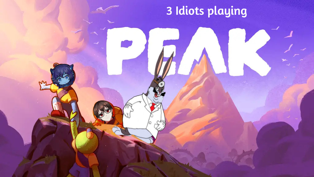 Surprise! I'll be collabing tonight with <a href="/BardAquatic/">BardAquatic 🐈🐠 Catfish Vtuber</a> and <a href="/Porta3The/">The Gaming Portal</a> on Twitch! We'll be playing PEAK and chaos will ensue. Follow at tr.ee/vhfXhNNBjt to catch us when we go live and make sure to follow my friends as well! #vtuber #ENVtuber #Envtubers #VTuberUprising #peak