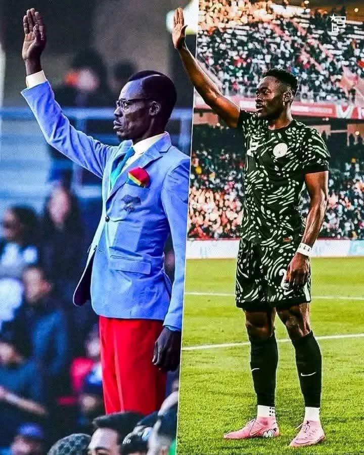 Msougui1's tweet photo. د الاعتبار لباتريس لومومبا ❤️ ⚽️

 #الجزائر_نيجيريا #AFCON2025 https://t.co/F1irlkLMvs