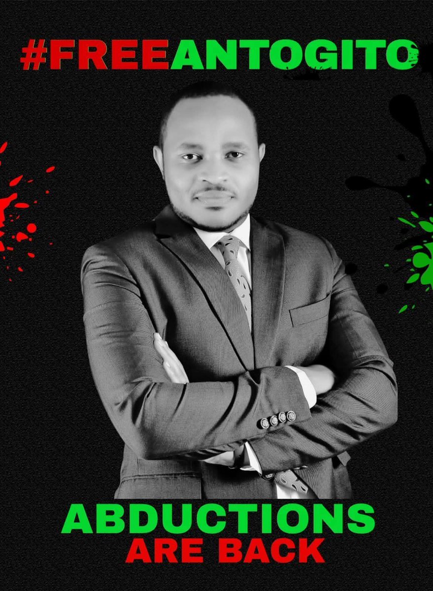 MwangiHub's tweet photo. Anthony Gitonga, a DCP aspirant for Othaya, has reportedly been abducted by unidentified individuals operating a vehicle without registration plates. The incident occurred in Othaya town, in the vicinity of Mamlaka Hotel, after which he was forcibly taken along the Kiriani Road. https://t.co/oE37qGgrn7