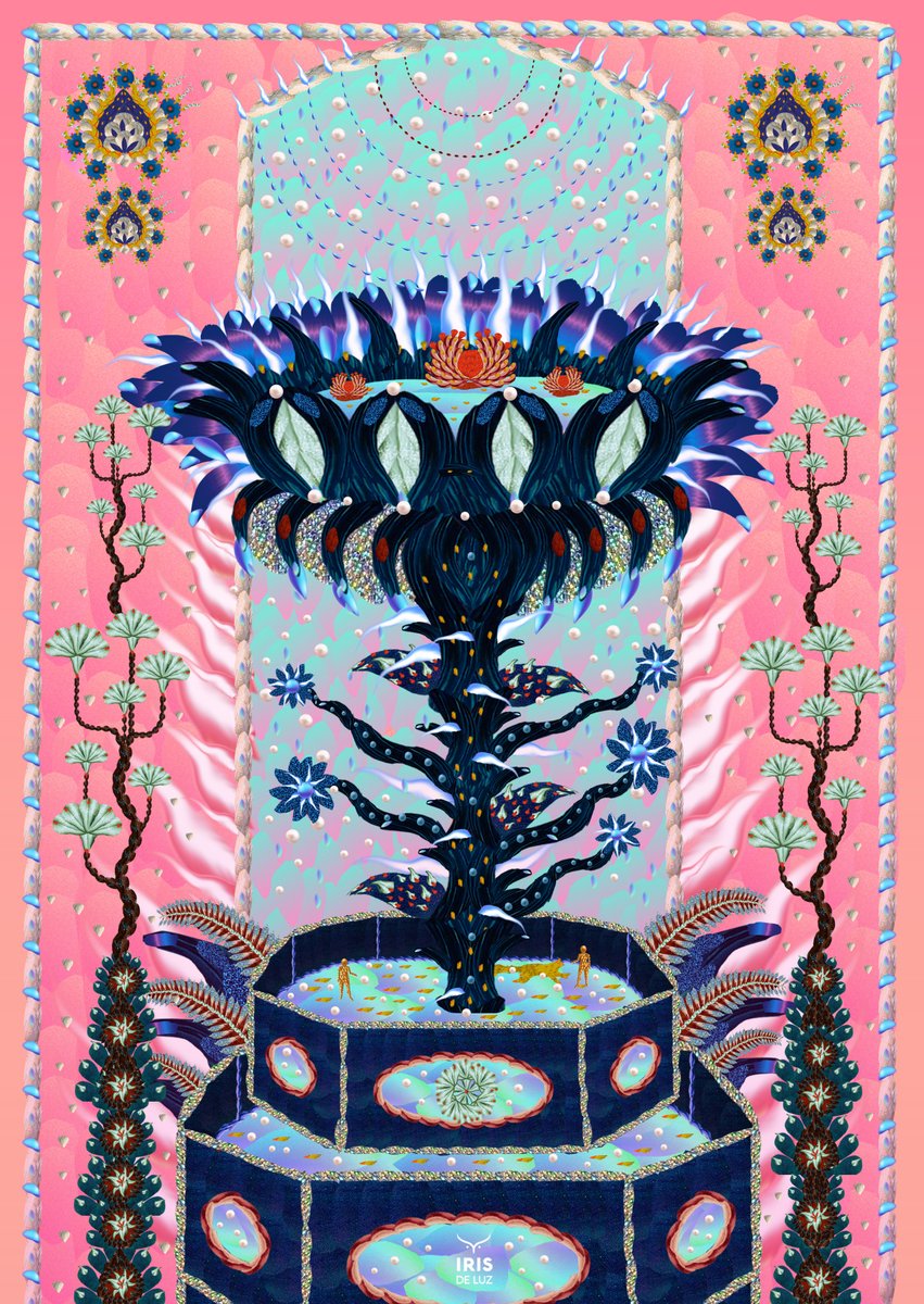 I have just collected "Rizoma n° 4" by <a href="/Irisdeluz1/">💎 Irisdeluz</a> on <a href="/objktcom/">objkt</a> #tezosart
