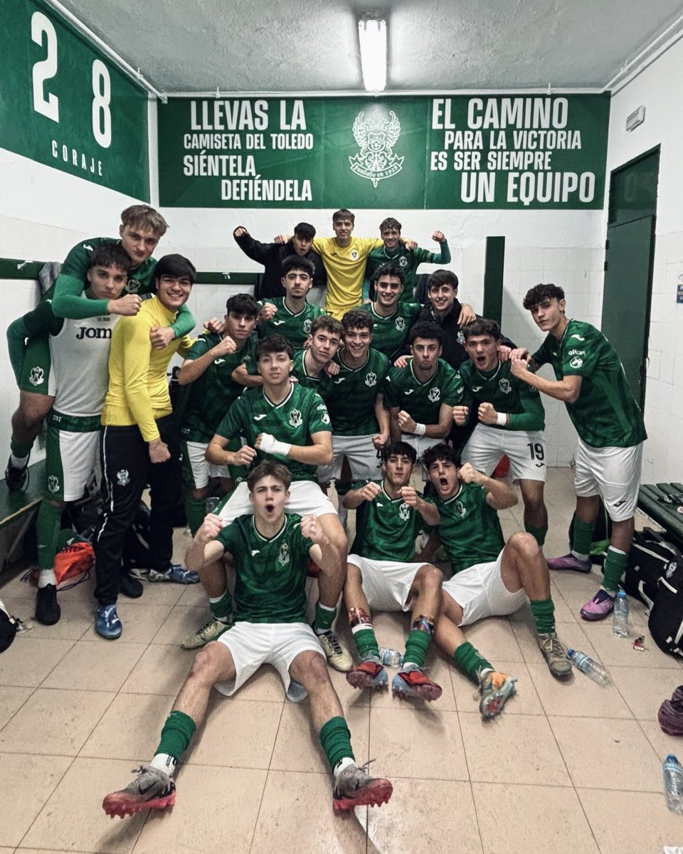 ✅ El Juvenil A vuelve a la competición venciendo de manera contundente al Alameda (4-1)

⚽️ Fer, Domin, Alonso y Moraga

#SiempreCDToledo 💚⚪️